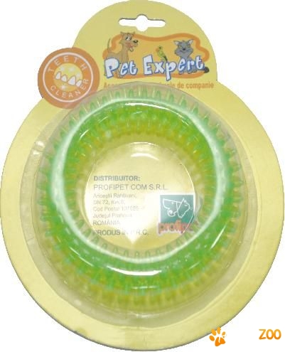 Jucarie caine cauciuc inel 