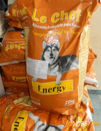 Hrana pentru caini energie